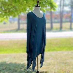 Ladies umgee handkerchief hemline dress